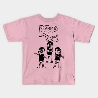 Boys Who Cry - Tour B&W Kids T-Shirt